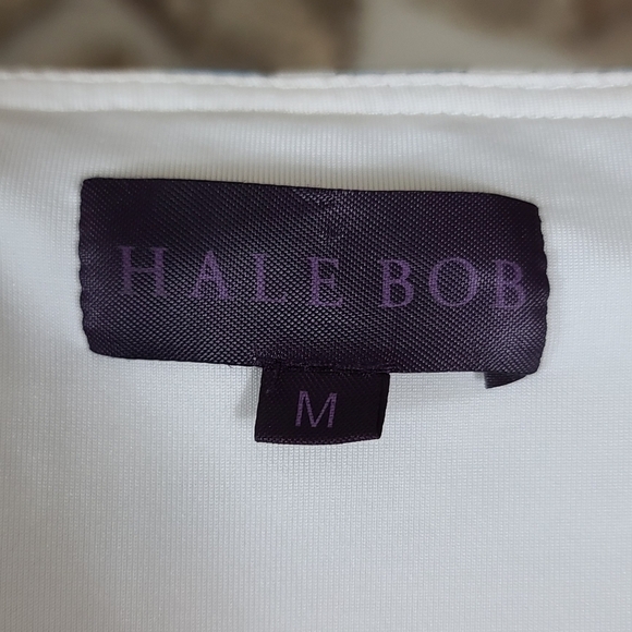 Hale Bob M MEDIUM Moth Butterfly Print Dress - Picture 10 of 11